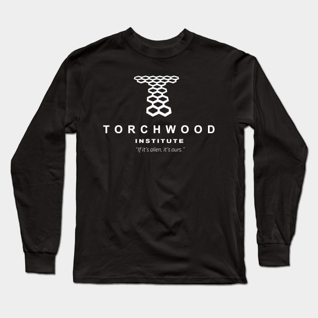 Torchwood Institute Long Sleeve T-Shirt by MindsparkCreative